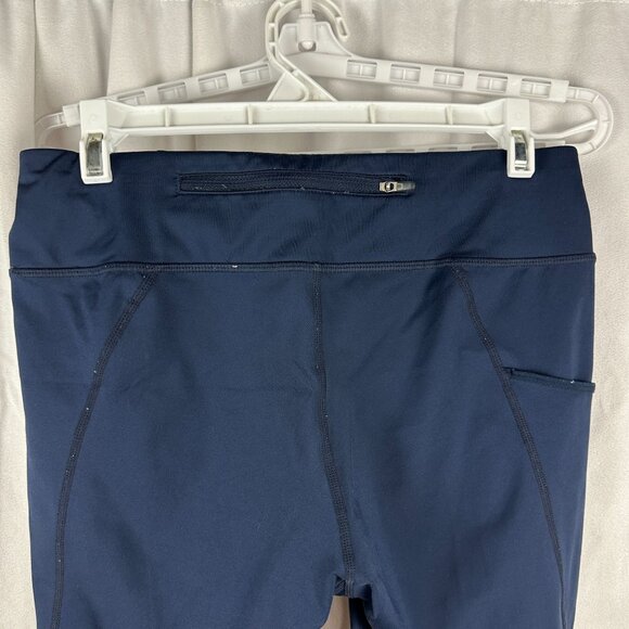 Nike Womens Dri-FIT Navy Blue Athletic Leggings Size S - Picture 4 of 8